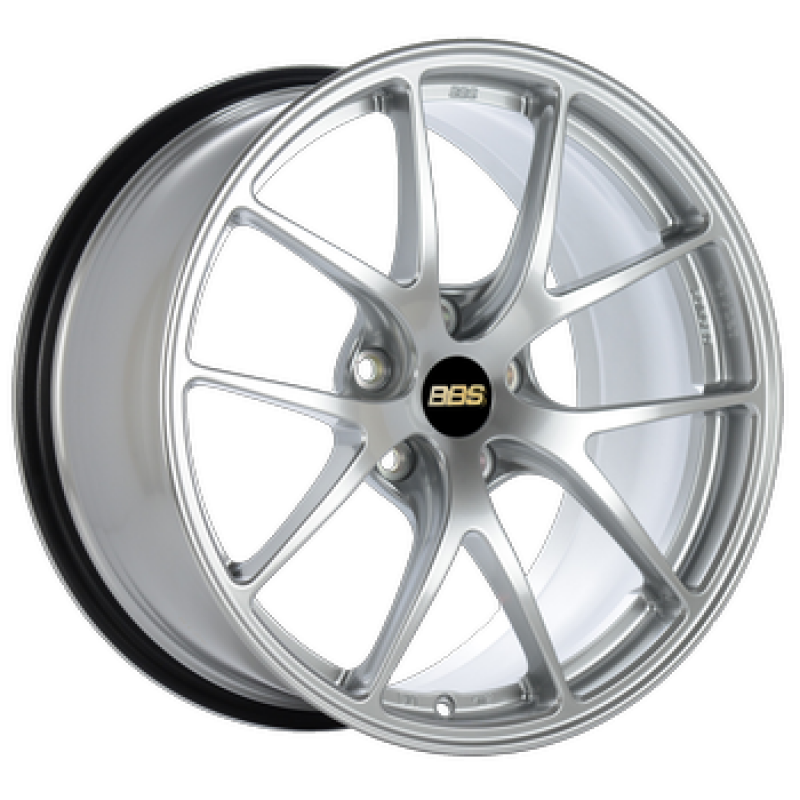 BBS RI-A 19x10.5 5x130 ET43 CB71.6 Diamond Silver Wheel -82mm PFS/Clip Required
