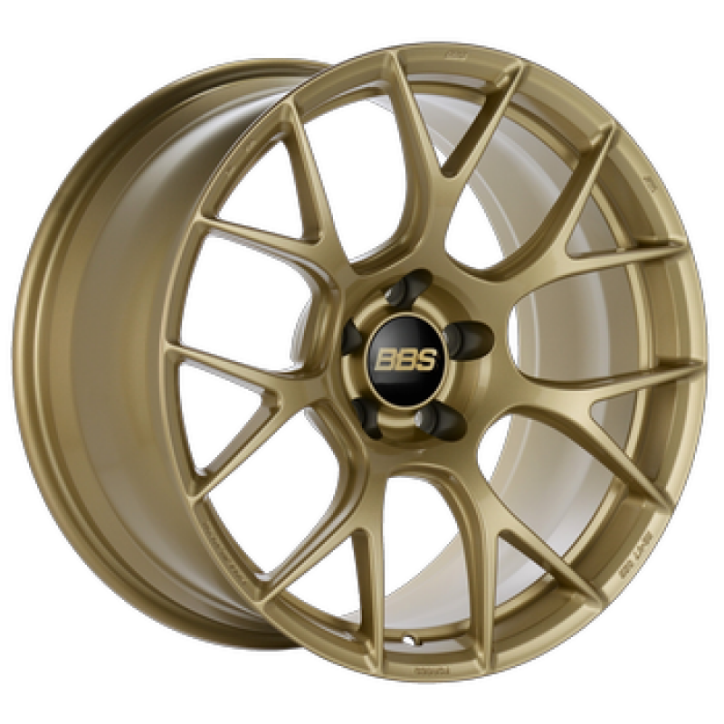 BBS RE-V7 19x9.5 5x120 ET25 Gold Wheel 82mm PFS/Clip Required
