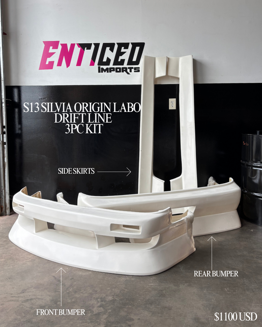 S13 Silvia Origin Labo Drift Line 3pc Kit
