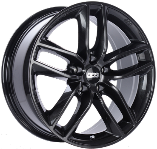 BBS SX 17x7.5 5x120 ET37 Crystal Black Wheel -72.5mm