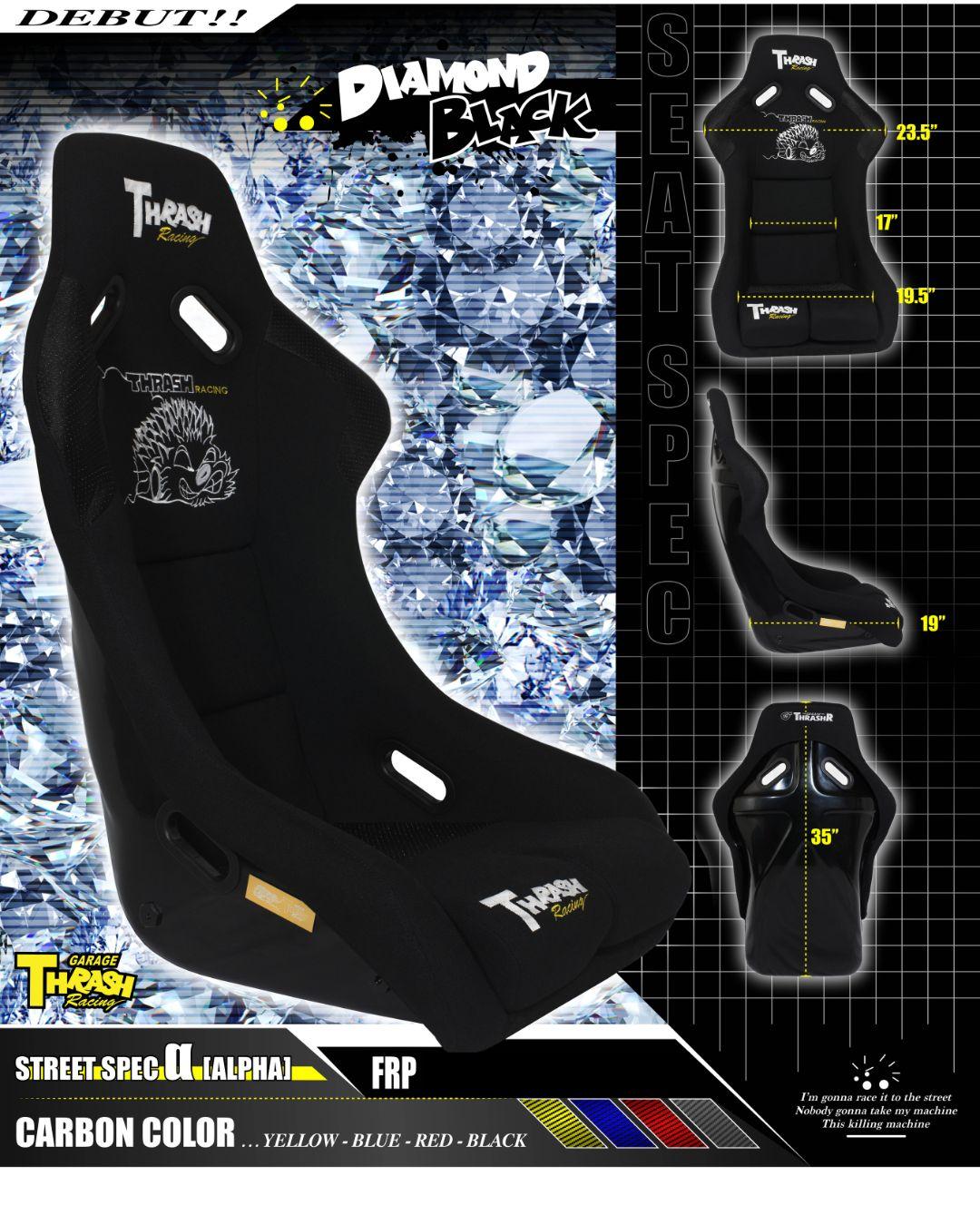 THRASH Racing Street Spec Alpha - Diamond Black