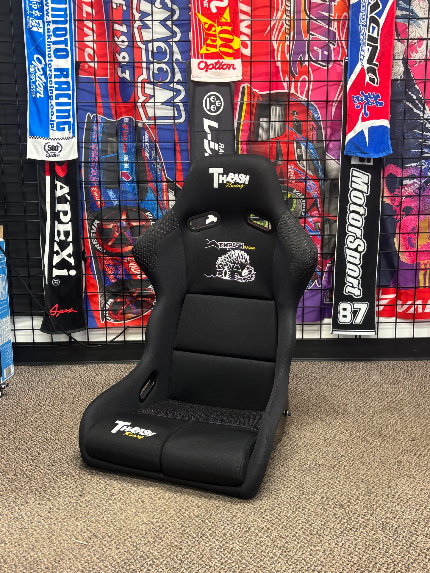 THRASH Racing Street Spec Alpha - Diamond Black (Large)