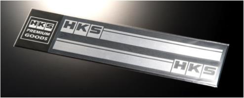 HKS HKS STICKER stripe SILVER