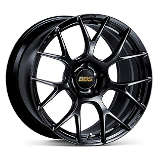 BBS RE-V7 19x8.5 5x112 ET43 Gloss Black Wheel -82mm PFS/Clip Required
