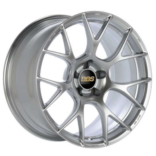BBS RE-V7 18x8.5 5x112 ET36 Diamond Silver Wheel -82mm PFS/Clip Required