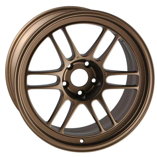Enkei RPF1 17x8 5x100 45mm Offset 73mm Bore Matte Bronze Wheel 02-10 WRX & 04 STI
