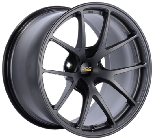 BBS RI-A 19x12 5x130 ET45 CB71.6 Matte Graphite Wheel -82mm PFS/Clip Required