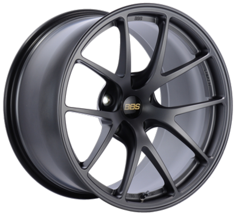 BBS RI-A 19x12 5x130 ET61 CB71.6 Matte Graphite Wheel -82mm PFS/Clip Required